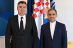 تأکید رئیس جمهور کرواسی بر توسعه روابط دوستانه با ایران