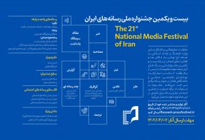 پس از ۱۰ سال بیست و یکمین جشنواره ملی رسانه‌های ایران